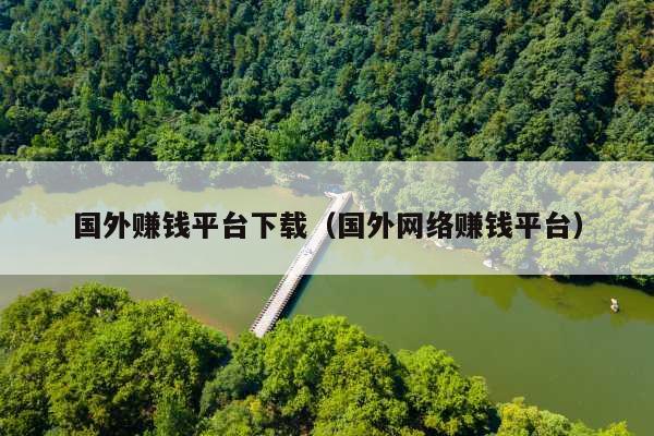 国外赚钱平台下载(国外网络赚钱平台)